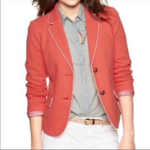 Gap Academy Blazer Fire Coral NWT - Picture 14 of 14